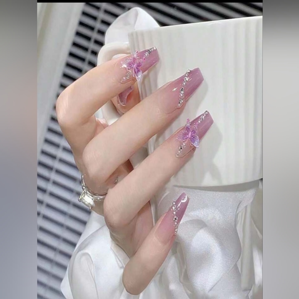 3D Butterfly Nails NIP